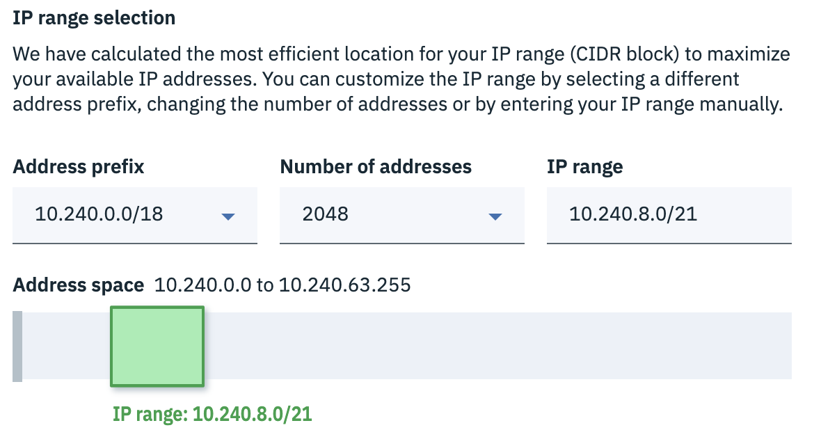 IBM Cloud IP Range visualization